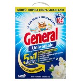 General Detersivo Lavatrice In Polvere 104 Misurini 4.68kg - 5in1 Universale
