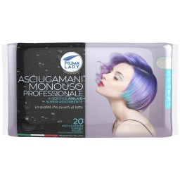 Piuma Lady 20 Asciugamani Monouso Professionali 60x38cm - In Soffice Airlaid