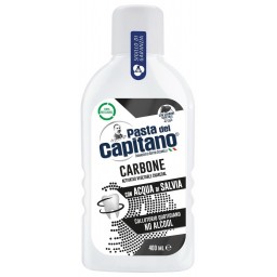 Pasta Del Capitano Collutorio Per Igiene Dentale 400ml - Carbone - Salvia