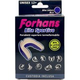 Forhans Bite Sportivo - Paradenti Superiore Termoformante - Custodia Inclusa
