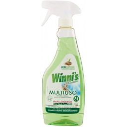 Winni's Detergente Multiuso Spray - 500ml - Ipoallergenico Origine Vegetale