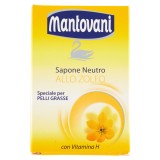 Mantovani Sapone Solido - 100 Grammi - Neutro Allo Zolfo Pelli Grasse Vit. H