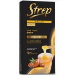 Strep 20 Strisce Depilatorie Corpo Con Argan + 4 Salviettine Post-epilazione