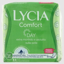 Lycia Assorbenti Ultra Maxi Comfort - 16 Pezzi - Anatomico
