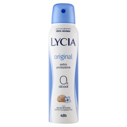 Lycia Deodorante Spray 150ml - Original - 48h - No Alcool