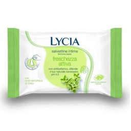 Lycia 12 Salviettine Intime - Freschezza Attiva