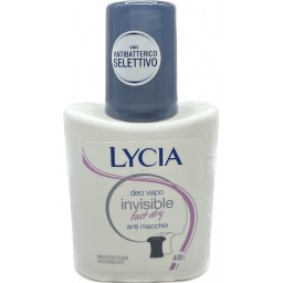 Lycia Deodorante Vapo No-gas 75ml - Invisible Dry - Non Macchia