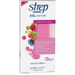 Strep Gel Body Strips - 20 Strisce Depilatorie Corpo + 4 Post-epilazione