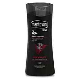 Mantovani Bagnoschiuma 400ml - Rigenerante - Con Rabarbero E Caffeina