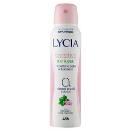 Lycia Deodorante Spray 150ml - Me & You - 48h - No Alcool - Senza Sali