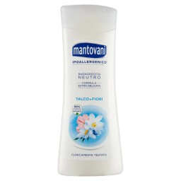 Mantovani Bagnodoccia 400ml - Neutro Extra Delicato - Talco E Fiori