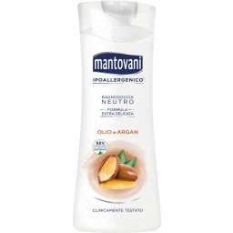 Mantovani Bagnoschiuma 400ml - Neutro - Olio Di Argan