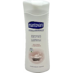 Mantovani Bagnoschiuma 400ml - Neutro Ultradelicato - Ricordi D'infanzia