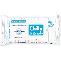 Chilly Salviettine Intime Imbevute 15pz - Antibatteriche