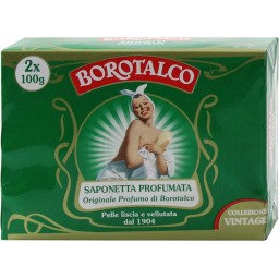 Borotalco Saponetta Profumata - 2 Pezzi Da 100 Grammi - Original