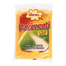 Dianex Panno Pavimenti Sintetico - Confezione Da 2 Pezzi