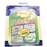 Dianex Tuttofare Panno Multiuso - Confezione Da 3 Pezzi