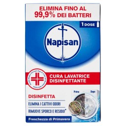 Napisan Cura Lavatrice 250ml - Rimuove Sporco E Calcare Igienizza E Profuma