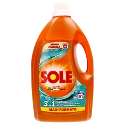 Sole Deterivo Lavatrice Liquido 61 Lavaggi - 2745ml - Igiene E Freschezza