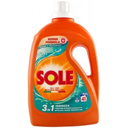 Sole Detersivo Lavatrice Liquido - 41 Lavaggi 1845ml - Igiene E Freschezza