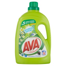 Ava Detersivo Lavatrice Liquido - 36 Lavaggi 1800ml - Freschezza Tropicale