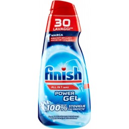 Finish Power Gel Detersivo Lavastoviglie - 600ml 30 Lavaggi - Classico