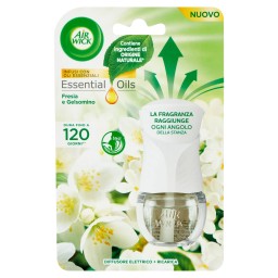 Air Wick Essentil Oils Diffusore Elettrico Completo - Fresia E Gelsomino