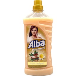 Alba Pavimenti Detergente Liquido - 1 Litro - Argan & Narciso