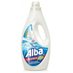 Alba Detersivo Lavatrice Liquido 33 Lavaggi 1850ml - Bianco Latte