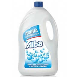 Alba Acqua Demineralizzata 4l - Per Ferri Da Stiro, Caldaie, Batterie Auto