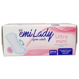 Emi Lady Assorbenti Lieve O Leggera Incontinenza - 28 Pezzi - Ultra Mini