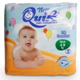 Quik Dry Comfort Pannolini Per Bambini - Taglia 3 Midi 4-10kg - 20 Pezzi