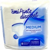 Emi Pants Discreet Mutandina Elasticizzata - 8 Pezzi - Taglia M Medium