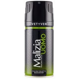 Malizia Uomo Deodorante Spray - 150ml - Vetyver