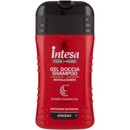 Intesa Pour Homme Doccia Shampoo - 250ml - Rivitalizzante - Ginseng