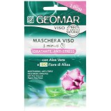 Geomar Maschera Viso - 2 X 7.5ml - Idratante Anti-stress Aloe Vera E Altea