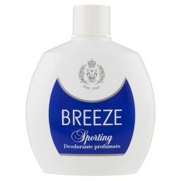 Breeze Deodorante Squeeze No-gas - 100ml - Sporting - Senza Sali Alluminio