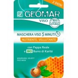Geomar Maschera Viso - 2 X 7.5ml - Nutriente Vellutante Pappa Reale E Karite