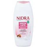 Nidra Docciaschiuma 250ml - Doccia Latte - Delicato - Con Latte Di Mandorla
