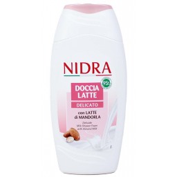 Nidra Docciaschiuma 250ml - Doccia Latte - Delicato - Con Latte Di Mandorla