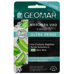 Geomar Maschera Viso - 2 X 7.5ml - Ultra Detox Detossificante Anti-impurita'