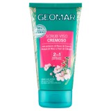 Geomar Scrub Viso Cremoso 150ml - 2in1 Esfolia E Deterge - 95% Naturale
