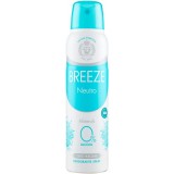 Breeze Deodorante Spray - 150ml - Neutro Minerals - 0% Alcool - Zero Macchie