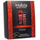 Malizia Cherie - Docciaschiuma 300ml + Deo Spray 100ml + Set Bracciali