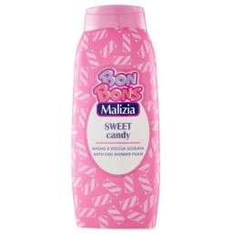 Malizia Bon Bons Bagno E Doccia Schiuma - 500ml - Sweet Candy