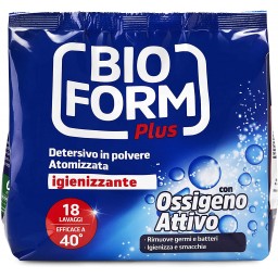 Bioform Detersivo Lavatrice In Polvere - 18 Misurini - 990g - Igienizzante