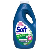 Soft Detersivo Lavatrice Liquido 50 Lavaggi - 2250ml - Muschio Bianco