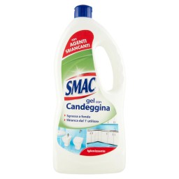 Smac Gel Candeggina 850ml - Formula Igienizzante - Ultrabianco Brillante