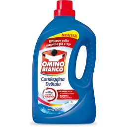 Omino Bianco Candeggina Delicata - 2 Litri - Brezza Marina
