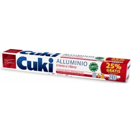 Cuki Alluminio Per Alimenti Doppia Forza - 10 Metri - Trama A Rilievo